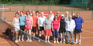 Ehepaar Klaus und Elisabeth Terhart siegte beim Mixed-Turnier