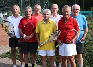 Herren 65 des TV Rhede legen Durchmarsch in die 2. Verbandsliga hin