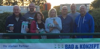 Zweimal sieben Teams kämpften um die Armatur-Pokale