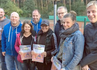 Zehn Aufsteiger aus 47 Tennisspielern