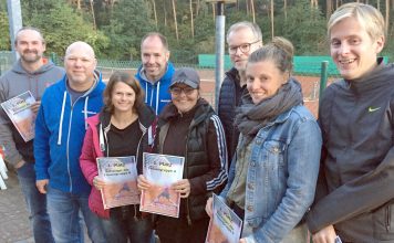 Zehn Aufsteiger aus 47 Tennisspielern