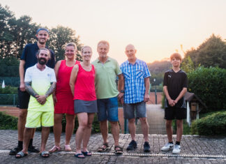 Heiß und heiß-umkämpft: Sieger der Rheder Tennis-Stadtmeisterschaft ermittelt