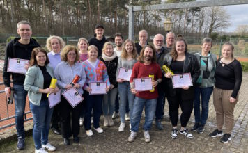 Sieger der TVR-Tennis-Hobbylia geehrt