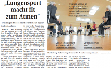 Lungensport macht fit zum Atmen
