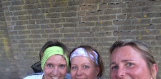 Unsere Läuferinnen beim Bocholter Citylauf