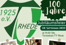 Einladung zur 100 Jahrfeier am 20.09.2025