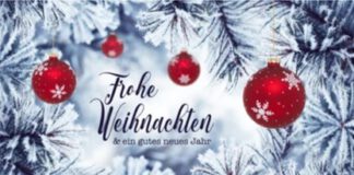 Frohe Weihnachten