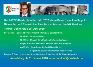 Abgesagt – Einladung nach Düsseldorf