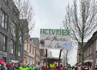 Handballer im Karnevalszug