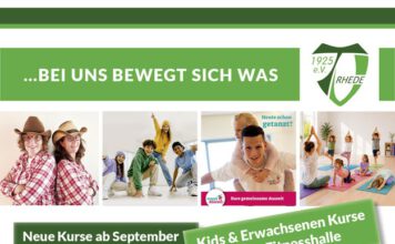 In der Fitnesshalle gibt es so viel NEUES zu entdecken. Auch wenn derzeit Sommerferien sind – meldet Euch am besten direkt schon zu Euren Lieblingskursen im September an. Kontaktdaten stehen direkt dabei – wir freuen uns auf Euch!