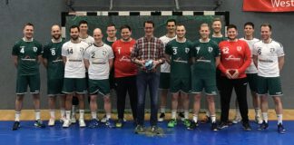 Hoher Besuch am Samstag in der Rheder Sporthalle