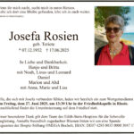 Nachruf_Josefa-Rosien