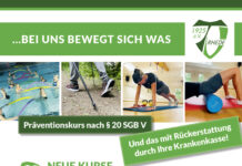 Prävention, neue Kurse ab September