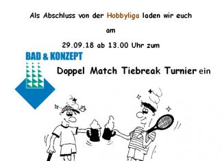 Drei Turniere zum Saisonende der Tennisabteilung des TV Rhede