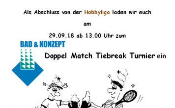 Drei Turniere zum Saisonende der Tennisabteilung des TV Rhede