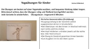 Yogaübungen für Kinder