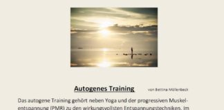Autogenes Training für Zuhause