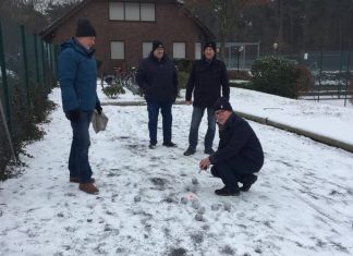 Boule geht übrigens auch bei Schnee