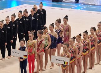Sieben Rheder Gymnastinnen erfolgreich in Belgien