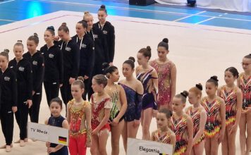 Sieben Rheder Gymnastinnen erfolgreich in Belgien