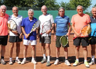 Herren 65 des TV Rhede werden Vizemeister in der 2. Verbandsliga