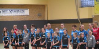 Saisonabschluss der weibliche E-Jugend