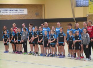 Saisonabschluss der weibliche E-Jugend